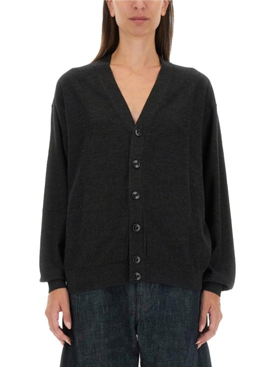 25FW 르메르 릴렉스드 트위스트 가디건 TO1082 LK087BK966 Black