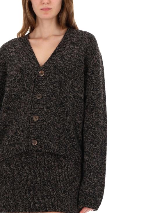 25FW 아워레가시 아카데미 가디건 W4253AB BEARTWISTMOULINEWOOL Black - OUR LEGACY