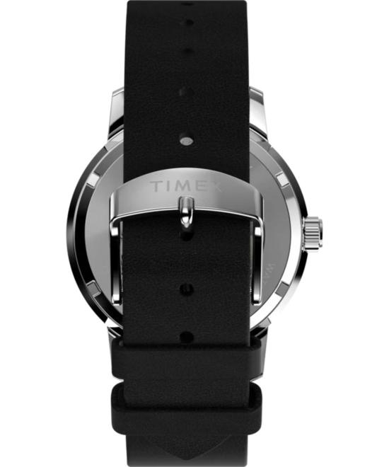  타이맥스 손목시계 Timex Marlin 오토매틱 40mm 가죽 스트랩 시계 - TIMEX