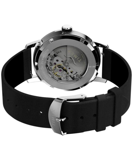  타이맥스 손목시계 Timex Marlin 오토매틱 40mm 가죽 스트랩 시계 - TIMEX