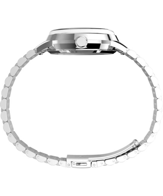  타이맥스 손목시계 Timex Marlin 오토매틱 40mm 가죽 스트랩 시계 - TIMEX