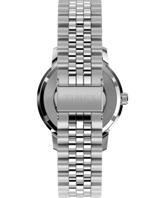  타이맥스 손목시계 Timex Marlin 오토매틱 40mm 가죽 스트랩 시계 - TIMEX