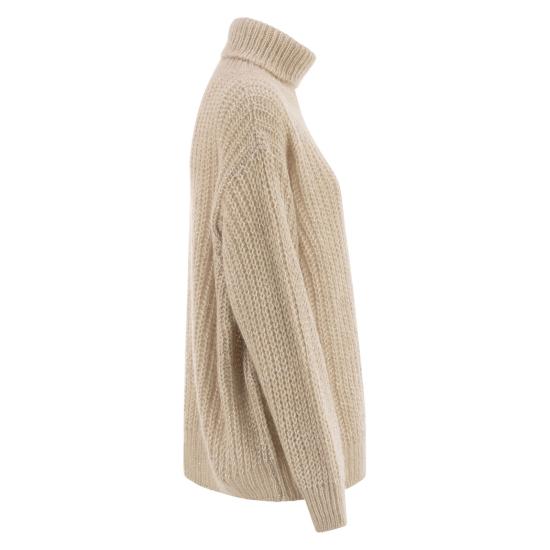 25FW 에르노 터틀넥 ML000061D BEIGE - HERNO