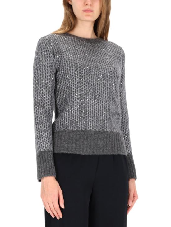 25FW 에르노 스웨터 MG00024DR 702749460 Grey - HERNO