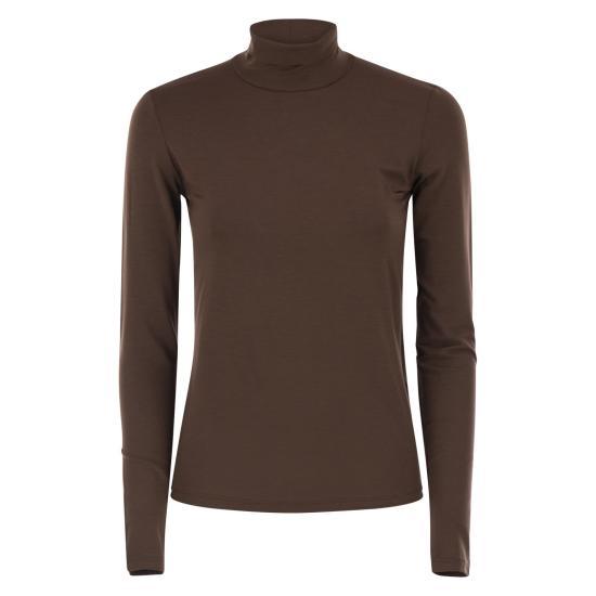 25FW 위켄드막스마라 스웨터 2525946022600 CHOCOLATE