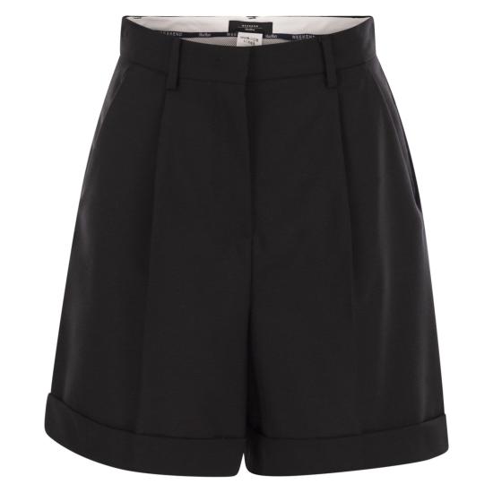 25FW 위켄드막스마라 숏팬츠 2525146013600 BLACK