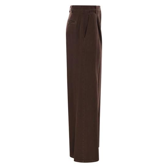 25FW 위켄드막스마라 스트레이트 팬츠 2525136062600 CHOCOLATE - WEEKEND MAX MARA