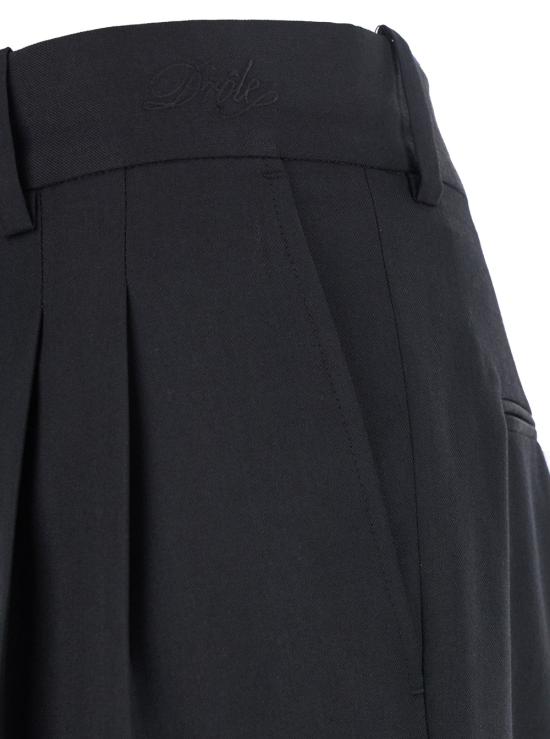 26SS 드롤드무슈 스트레이트 팬츠 PERMBP165PL127BL Black - DROLE DE MONSIEUR