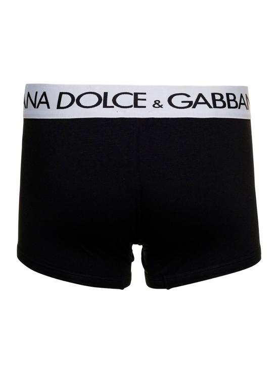 26FW 돌체앤가바나 로고 밴드 드로즈 M4B97JONN97N0000 Black - DOLCE & GABBANA
