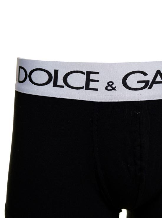 26SS 돌체앤가바나 로고 밴드 드로즈 M4B97JONN97N0000 Black - DOLCE & GABBANA