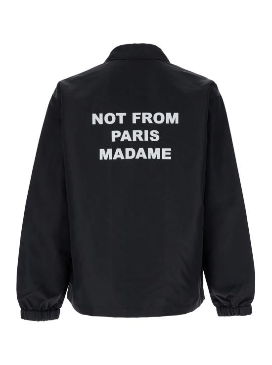 26SS 드롤드무슈 봄버 자켓 PERMJT183PA014BL Black - DROLE DE MONSIEUR