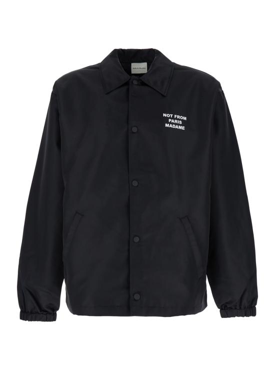 26SS 드롤드무슈 봄버 자켓 PERMJT183PA014BL Black