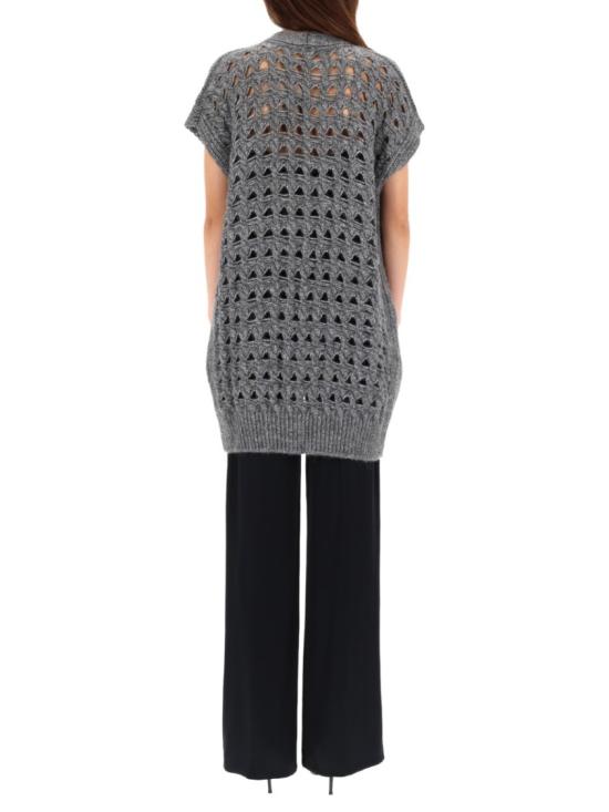 25FW 에르노 가디건 MC00042DR 701989430 Grey - HERNO