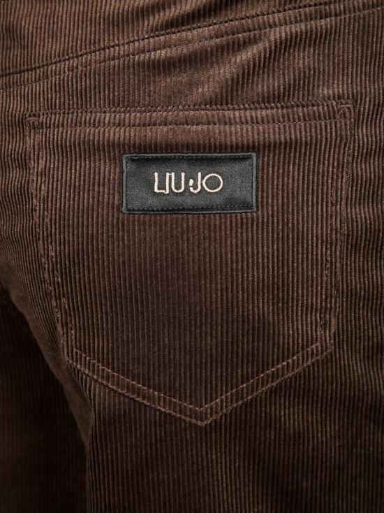 25FW 리우조 스트레이트 팬츠 MF5274T192A 90915 MARRONE - LIU JO