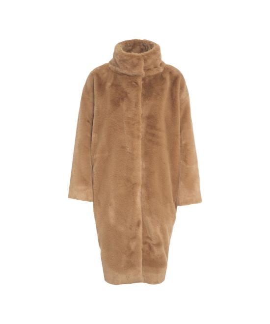 25FW 에르노 소프트 얼터너티브 퍼 코트 GC000491D 12422 Neutrals