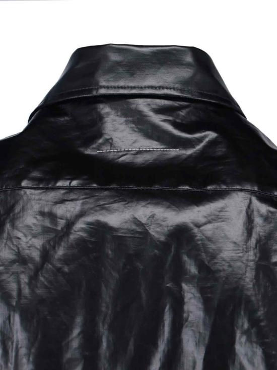 25FW MM6 메종마르지엘라 긴팔 셔츠 SH2DT0035 M35617900 Black - MM6 MAISON MARGIELA