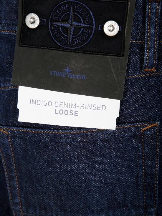 25FW 스톤 아일랜드 J100006 루즈핏 파이브 포켓 진 K2S15 J100006 S00J7 VJ201 BLU - STONE ISLAND