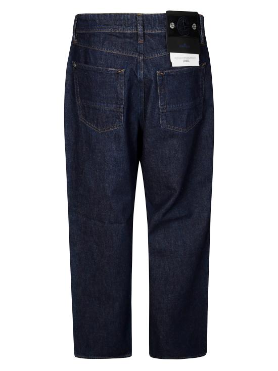 25FW 스톤 아일랜드 J100006 루즈핏 파이브 포켓 진 K2S15 J100006 S00J7 VJ201 BLU - STONE ISLAND