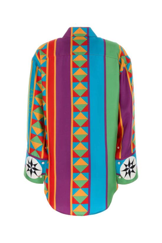 25SS 로에베 블라우스 S616Y05X49 MULTICOLOR Printed - LOEWE