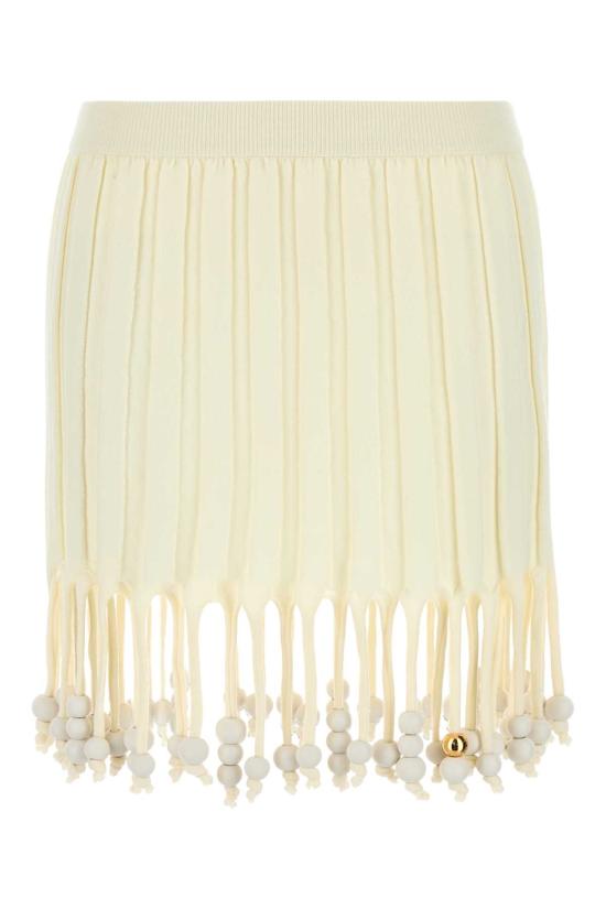 25SS 로에베 미디 스커트 S616Y1LK09 ECRU White