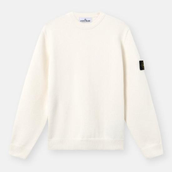 25FW 스톤 아일랜드 윈터 코튼 크루넥 점퍼  K2S155100049S00A2 V0093 IVORY