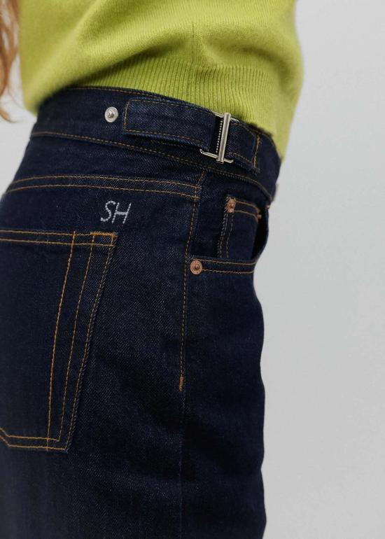  스틸히어 데님 팬츠 스틸 히어 뉴욕 버클 진 - STILL HERE