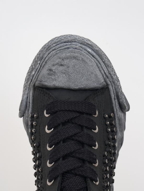 26SS 메종 미하라 야스히로 피터슨23 OG 솔 스터드 로우탑 스니커즈 MA15FW721BLACK Black - MAISON MIHARA YASUHIRO
