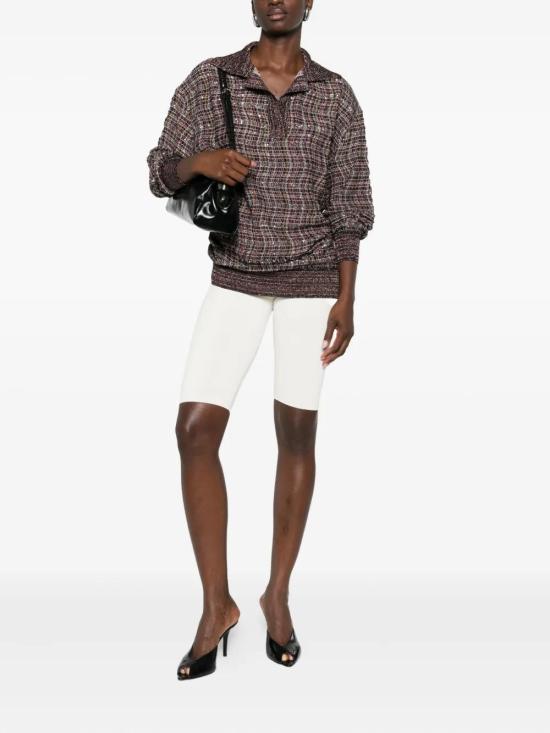 25FW 미소니 폴로 티셔츠 DS25WN22BC005W SM9US PINK BROWN TONES - MISSONI