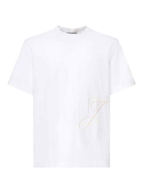 25FW 자크뮈스 반팔 티셔츠 25HTSM00566AJ00068 100 White