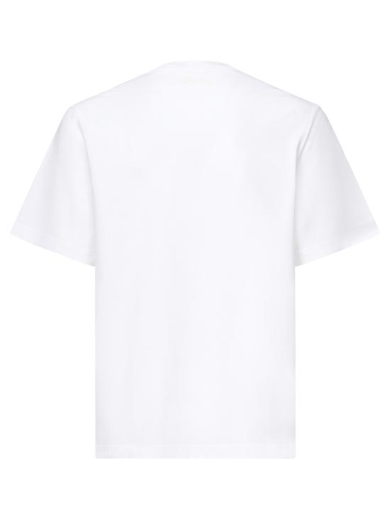 25FW 자크뮈스 반팔 티셔츠 25HTSM00566AJ00068 100 White - JACQUEMUS