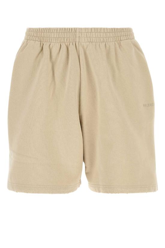 25FW 발렌시아가 숏팬츠 826385TSVP1 9661 Beige o Tan