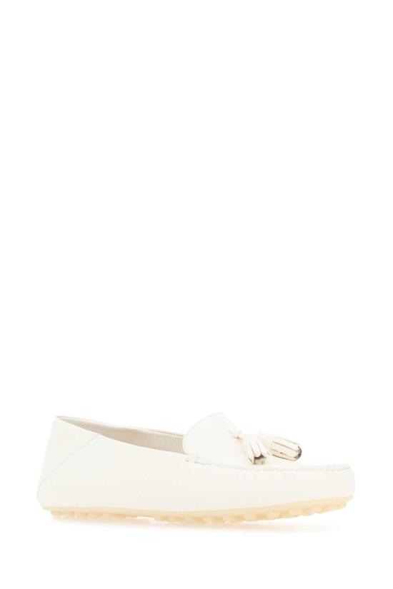 25FW 로로피아나 로퍼 FAM9209 1000 White - LORO PIANA