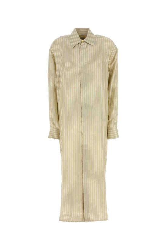  르카샤 롱 원피스 UZUD STRIPESYELLOW Stripped