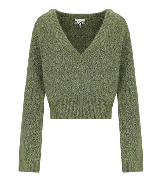 25FW 가니 스웨터 K2621 753 XS Green