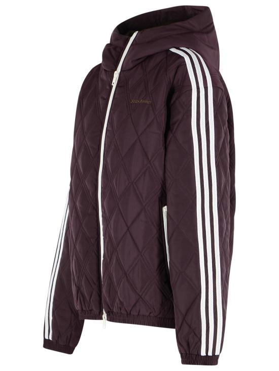 25FW 아디다스 X 웨일즈 보너 퀼티드 자켓 KE9956SHADOW MAROON Bordeaux - ADIDAS X WALES BONNER