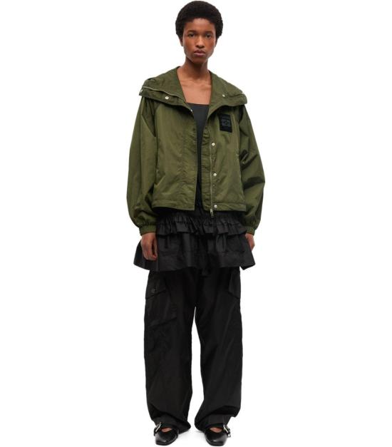 25FW 가니 자켓 W0737 861 S M Green - GANNI