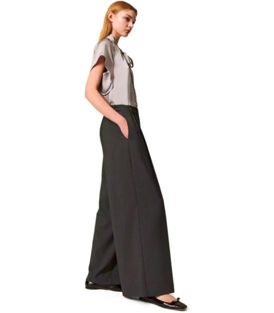 25FW 트윈셋 스트레이트 팬츠 252TF2043 12840 38 Grey - TWINSET