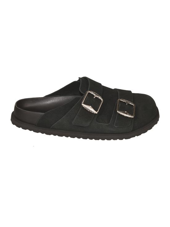 25FW 버켄스탁 뮬/슬리퍼 1031381 WEST LEVE Black