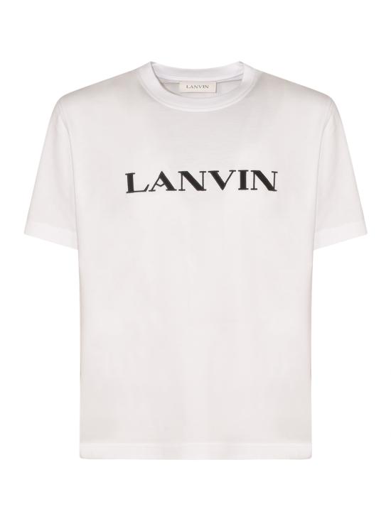 25FW 랑방 반팔 티셔츠 RMTS0012J300H25 White