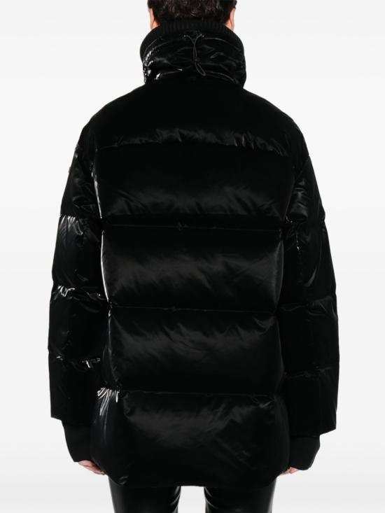 25FW 두노 숏패딩 GLOSSYGAVIA 901 Black - DUNO