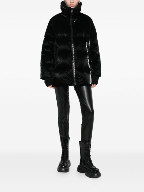 25FW 두노 숏패딩 GLOSSYGAVIA 901 Black - DUNO