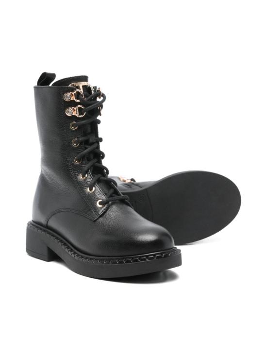 25FW [키즈] 트윈셋 미들 부츠 252GCJ028 00006 Black - TWINSET