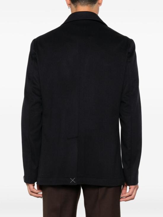 25FW 꼬르넬리아니 코트 2612042612287 002 Black - CORNELIANI