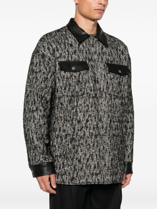 25FW 골든구스 긴팔 셔츠 GUP02345 P00209782970 Black - GOLDEN GOOSE