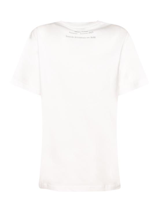 25FW 모스키노 반팔 티셔츠 A07155441 1001 - MOSCHINO