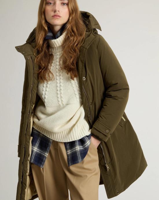 25FW 울리치 롱패딩 CFWWOU2044FRUT5092 614 Green - WOOLRICH