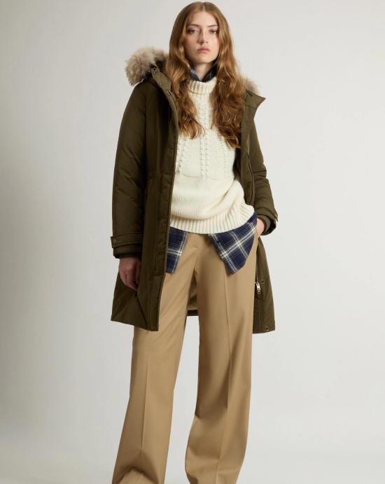 25FW 울리치 롱패딩 CFWWOU2044FRUT5092 614 Green - WOOLRICH