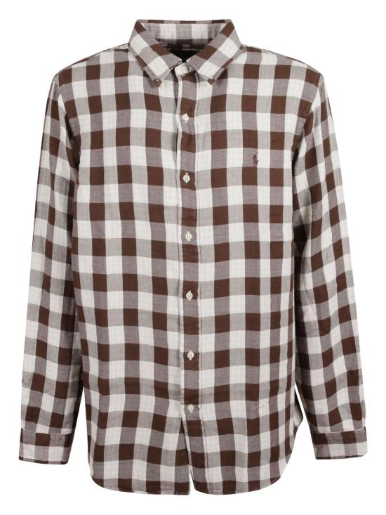 25FW 폴로 랄프로렌 긴팔 셔츠 710P00517 003 1932D CREAM BROWN