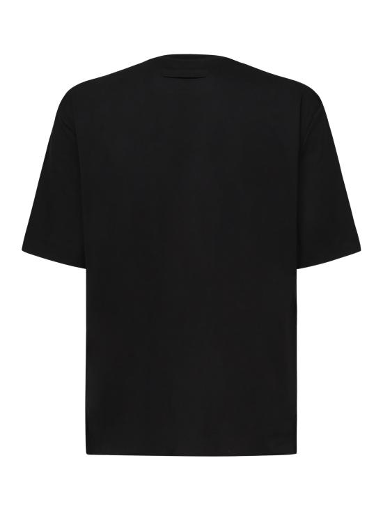 25FW 에르메네질도제냐 반팔 티셔츠 UF366A9 F734K09001 Black - ERMENEGILDO ZEGNA