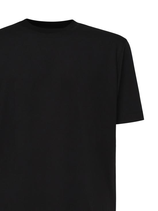 25FW 에르메네질도제냐 반팔 티셔츠 UF366A9 F734K09001 Black - ERMENEGILDO ZEGNA